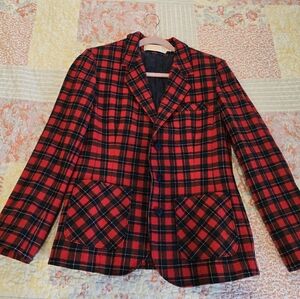Vintage Pendleton Plaid Blazer
